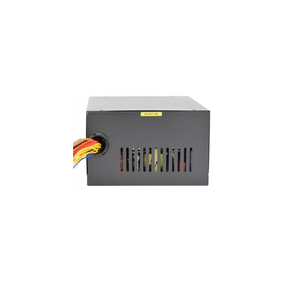 Fuente de poder evotec ev-500 negro 500w pc ensamble gamer energia corriente alimentacion pc