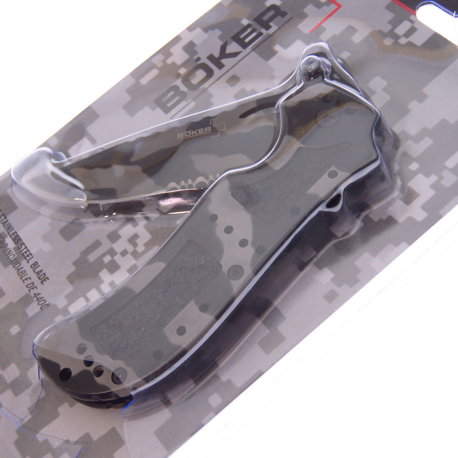 Boptk118 Boker Plus Navaja Defender Tactical Accu Camo Clp