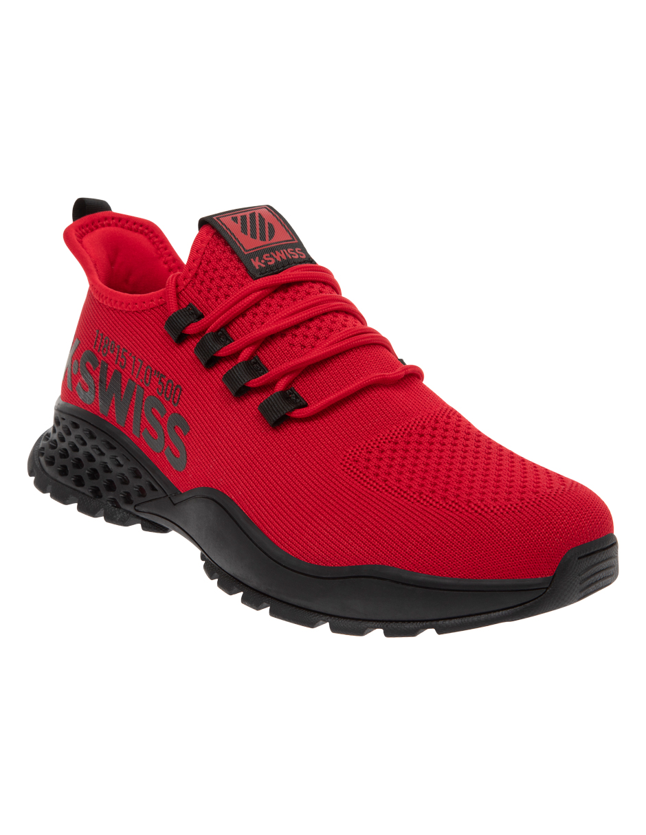 Tenis k swiss discount rojos para hombre