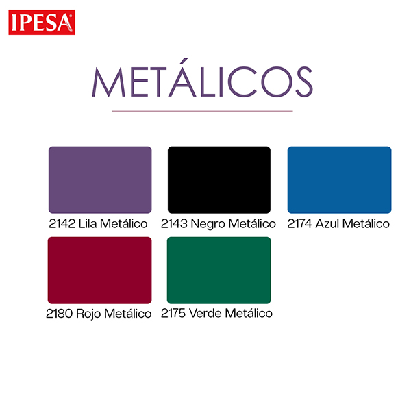 Ipesa Pintura en lata spray en presentación brillante madera mate y metalico