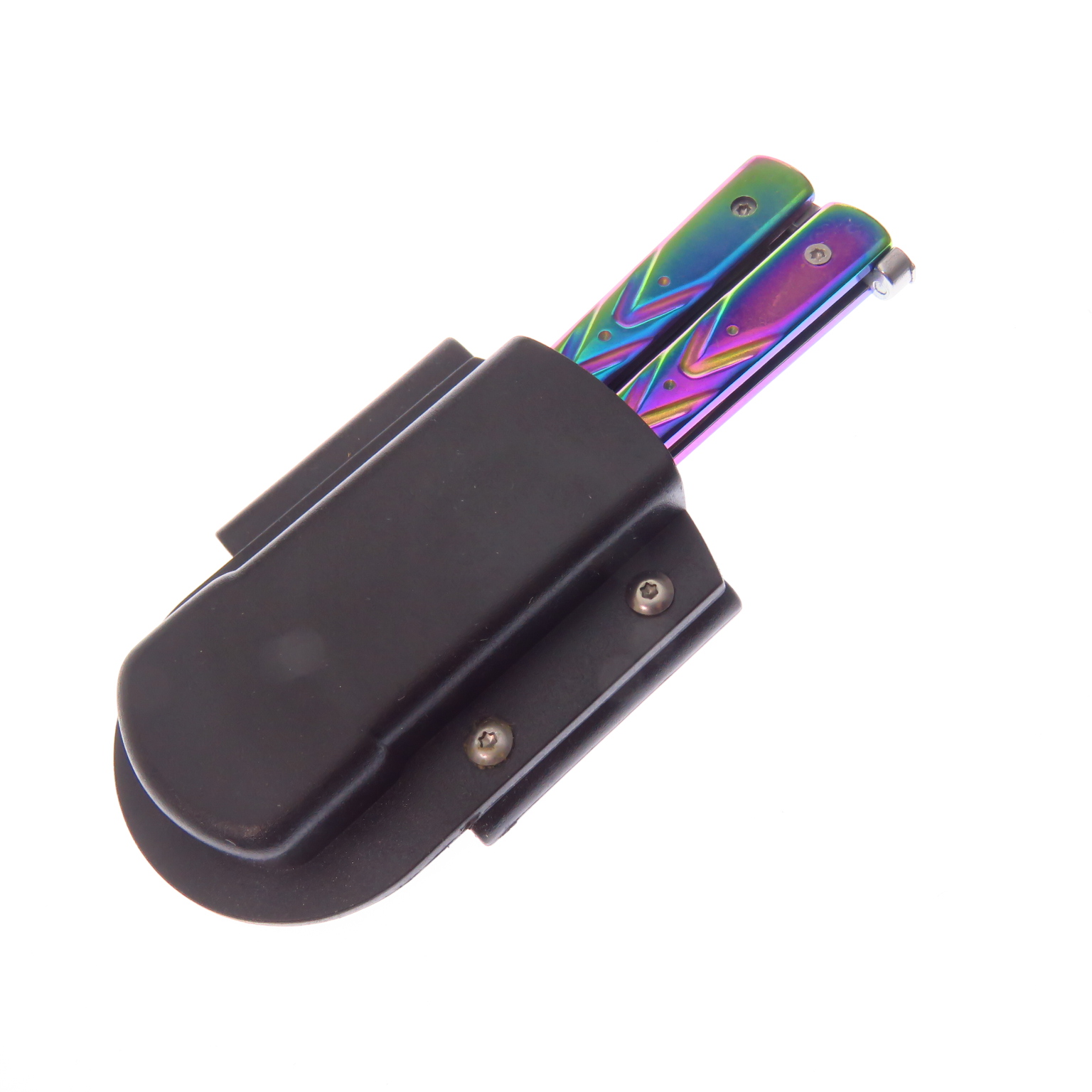 Dksgbs36 Dks Butterfly Rainbow Navaja Balisong C Funda Eco