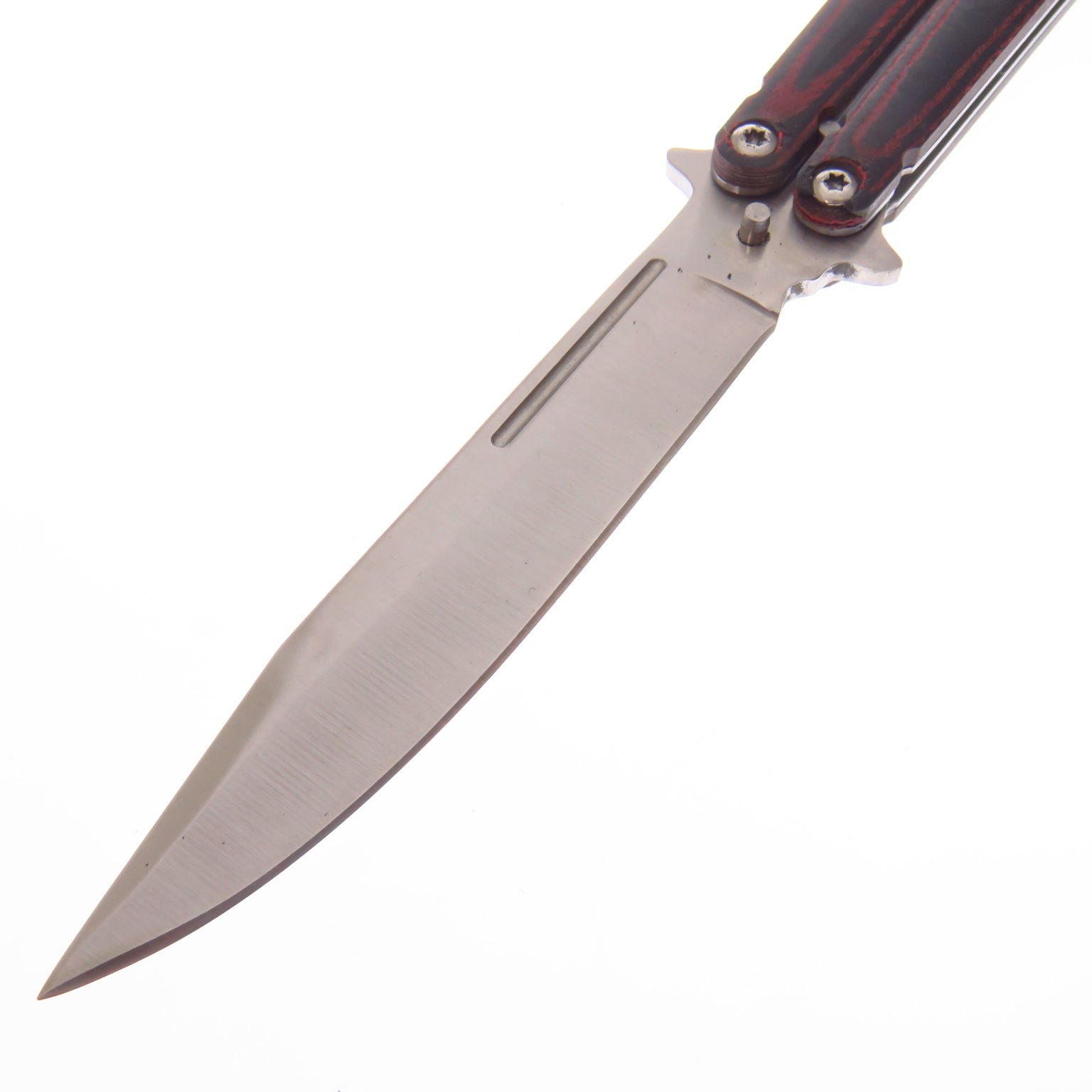 Dksgbs49 Dks Butterfly Madera Navaja Balisong C Funda Eco