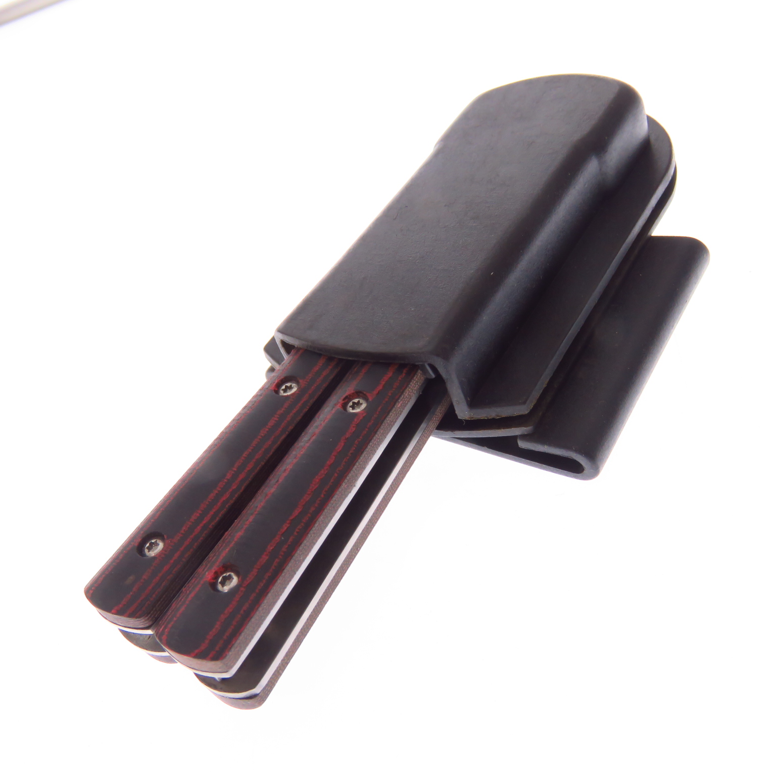 Dksgbs49 Dks Butterfly Madera Navaja Balisong C Funda Eco