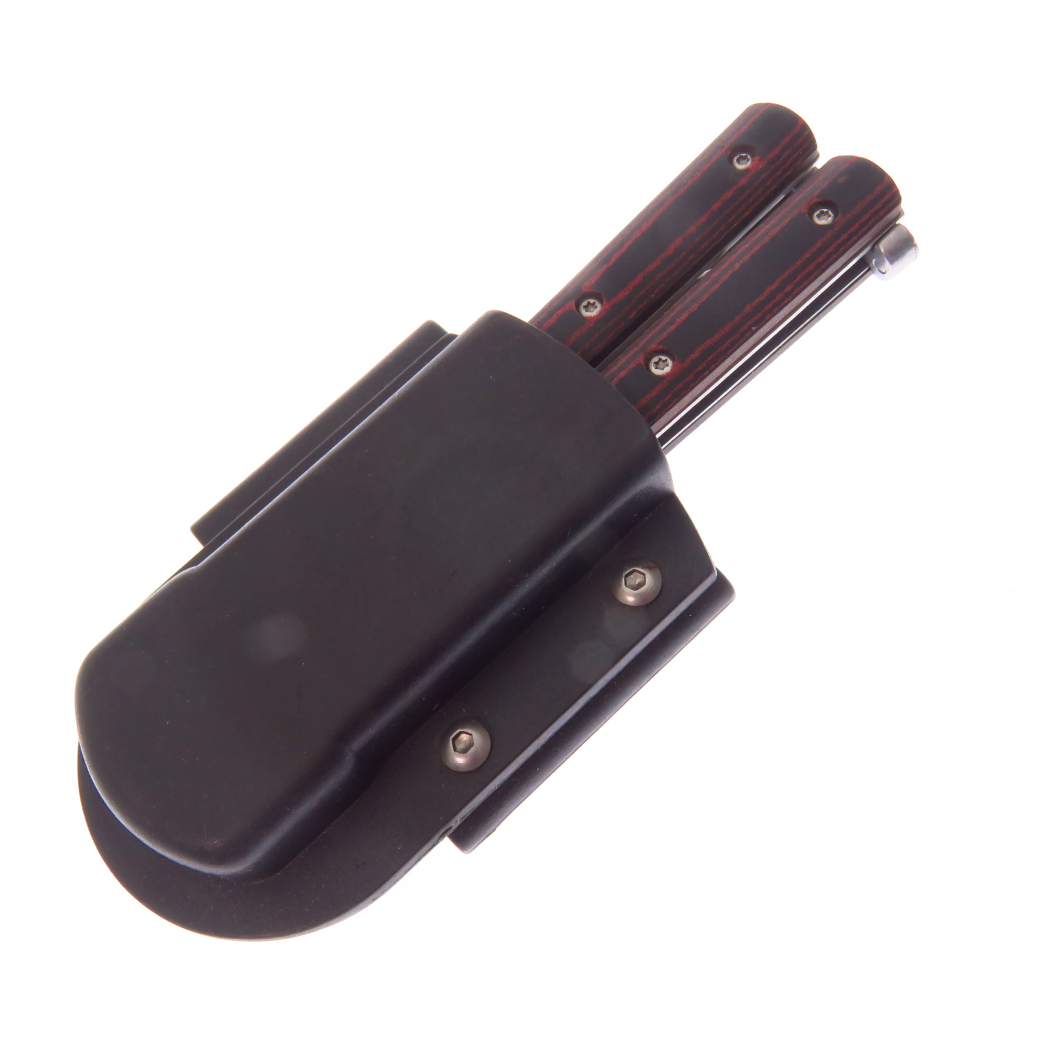 Dksgbs49 Dks Butterfly Madera Navaja Balisong C Funda Eco