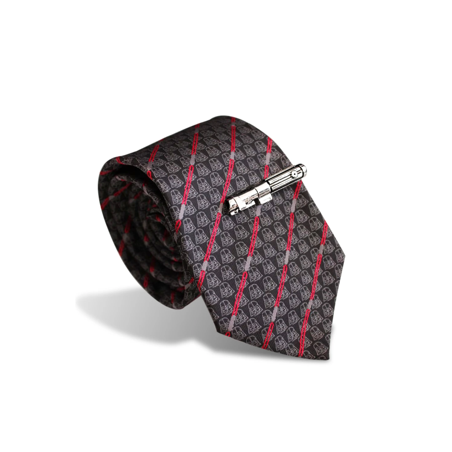 Corbata Star Wars de Darth Vader Marca Puentes Denver en poliéster Elegante Slim Fit