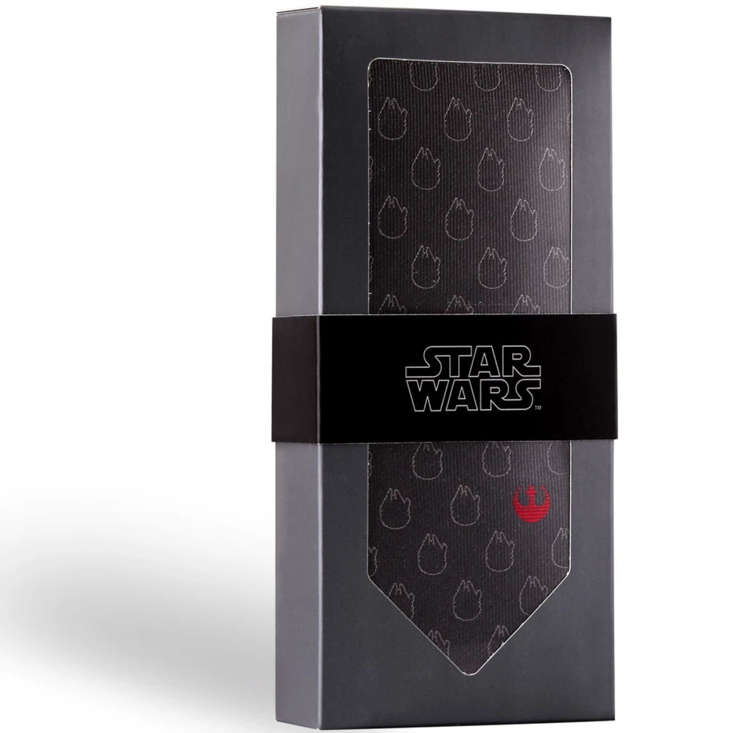 Corbata Star Wars Halcón Milenario Millenium Falcon 100% Seda BY Puentes Denver