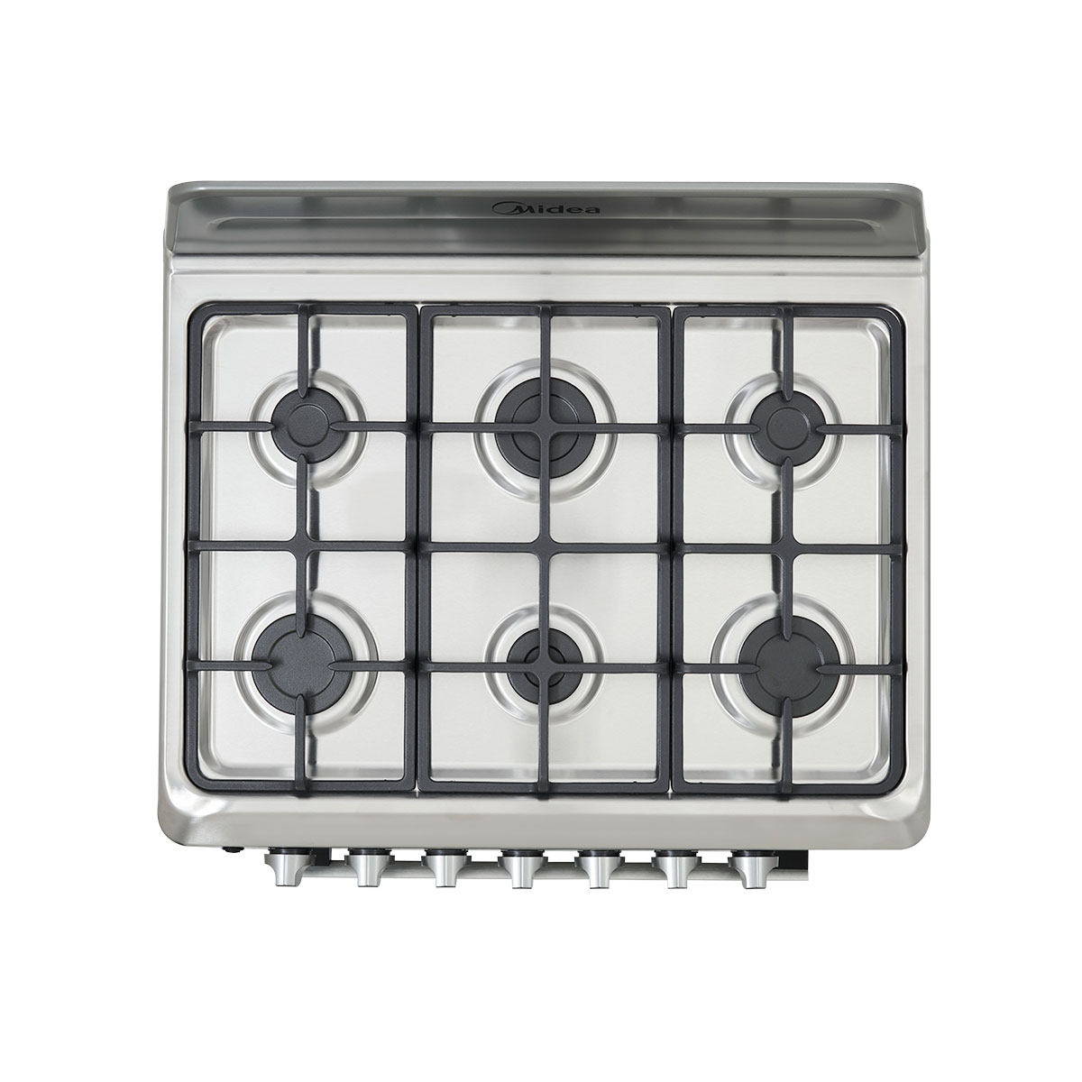 Estufa Piso Gas 6 Quemadores Horno C/ Luz Mgs30fs1emg Midea