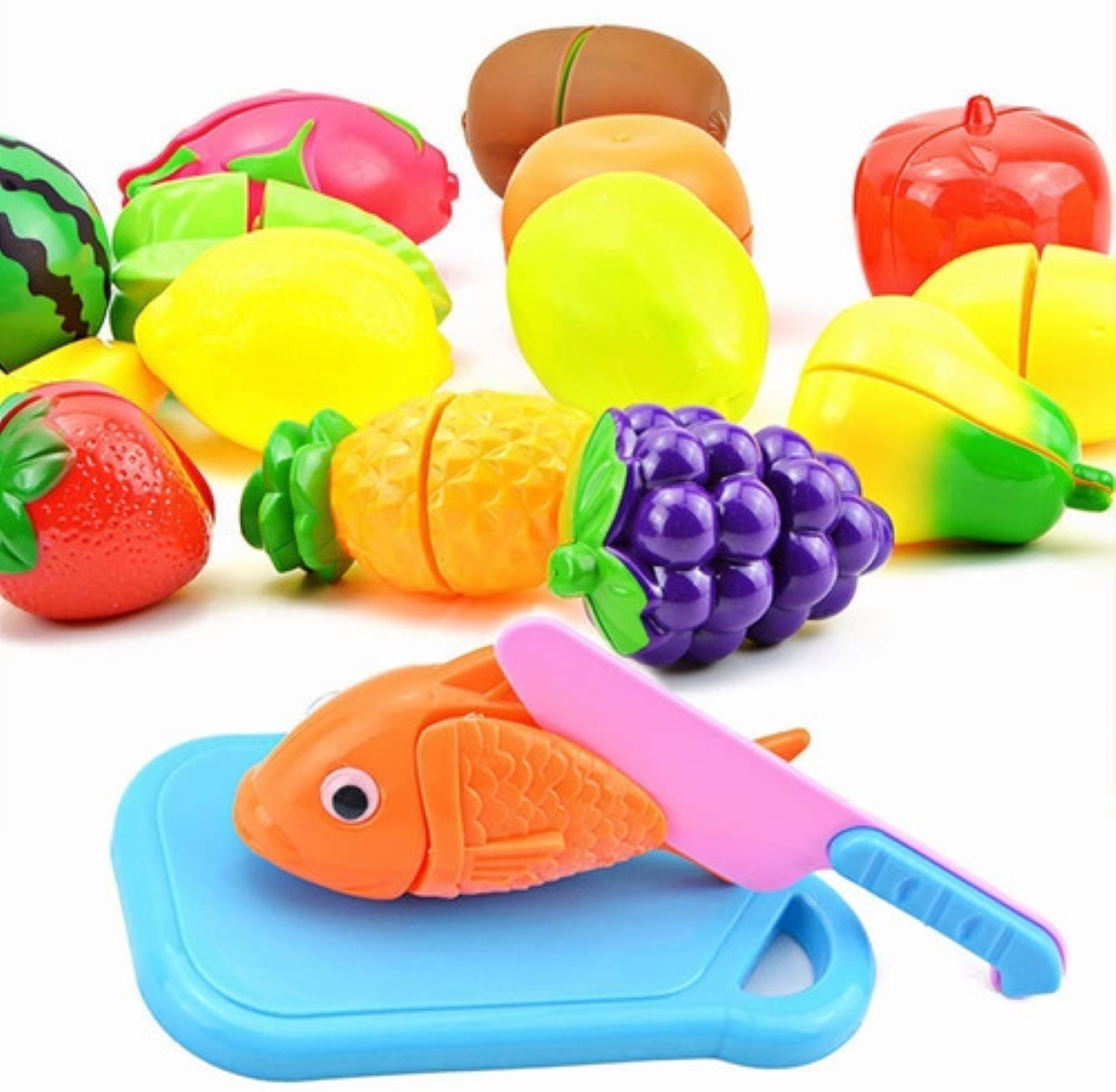 Kit De Juguetes De Cocina Para Niños 23 Piezas MULTICOLOR