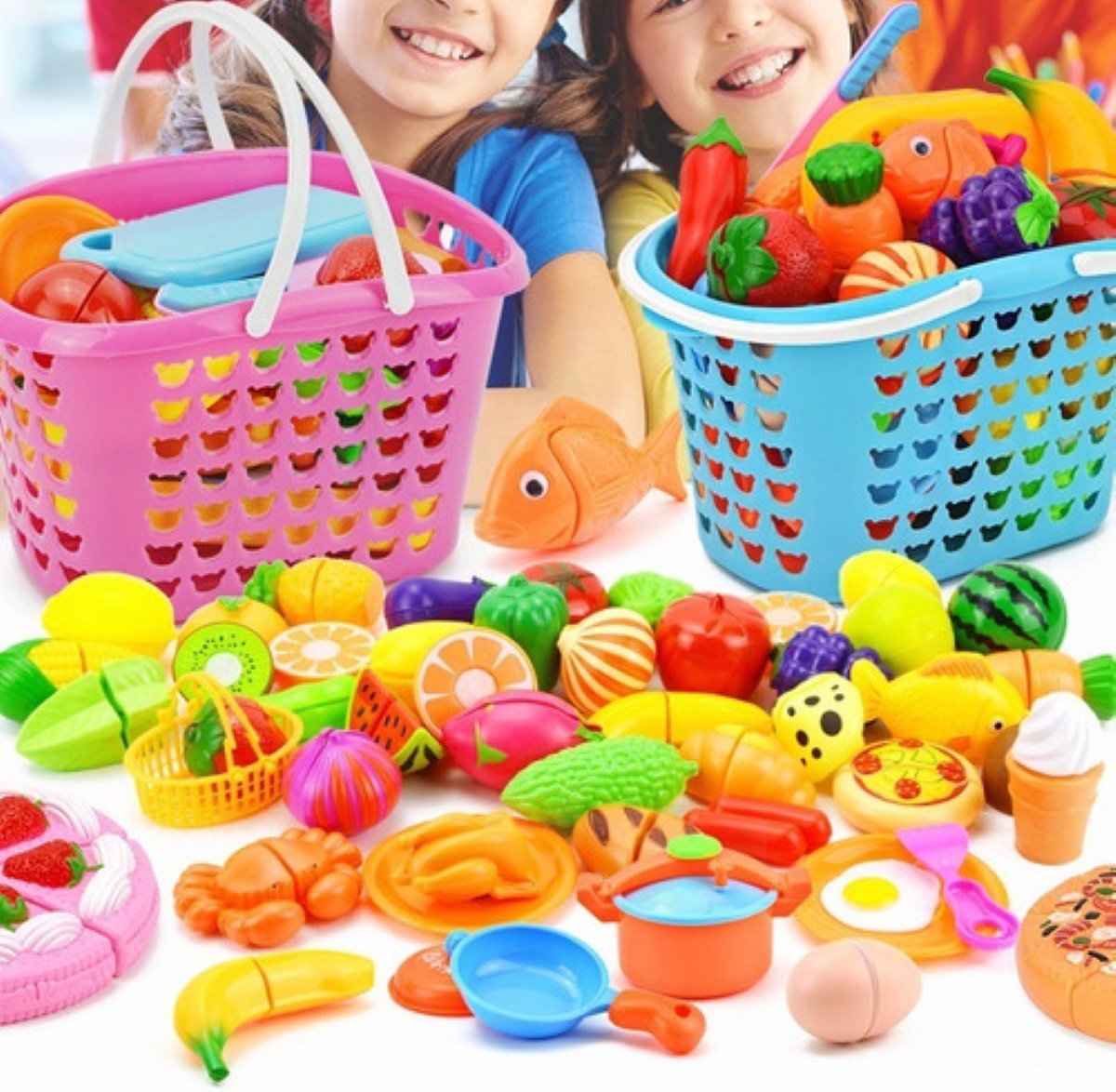 Kit De Juguetes De Cocina Para Niños 23 Piezas MULTICOLOR