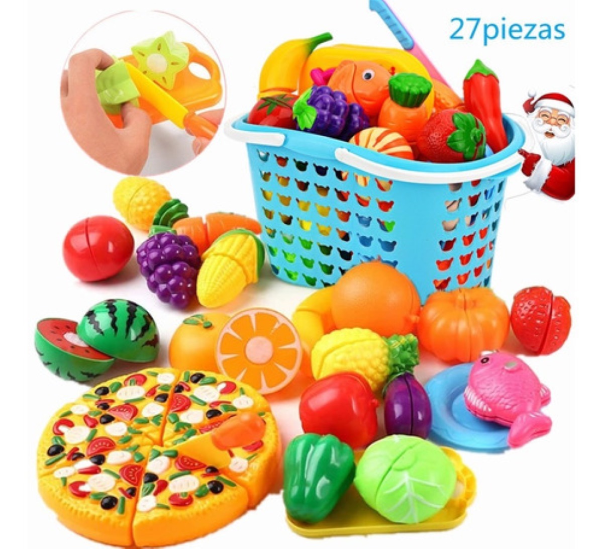 Kit De Juguetes De Cocina Para Niños 23 Piezas MULTICOLOR