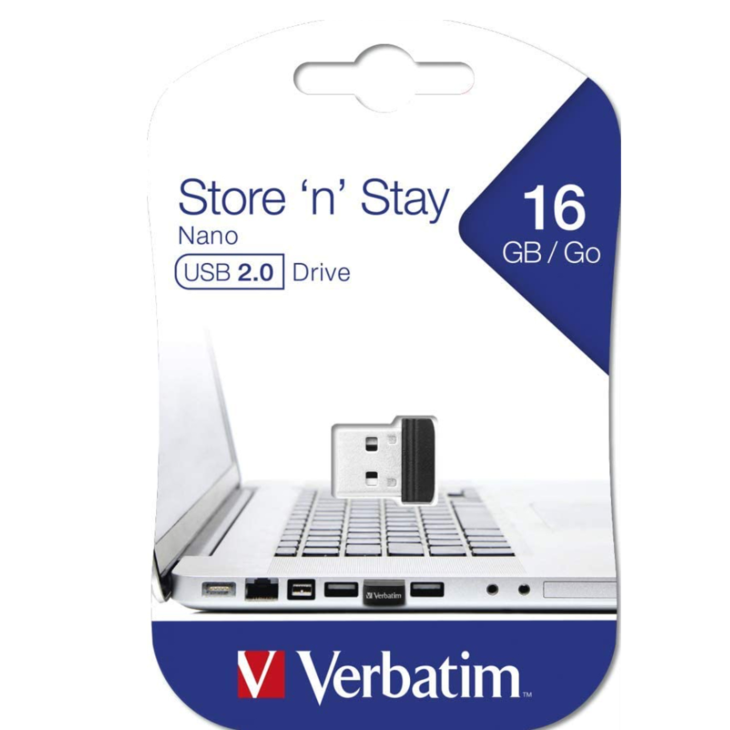 MEMORIA USB VERBATIM 16GB NANO 97464