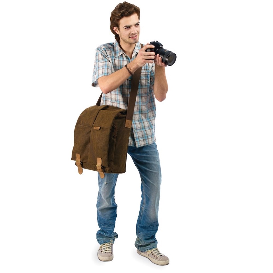 Mochila Slim Manfrotto National Geographic NG A2550 para Cámara Fotografía África Marrón