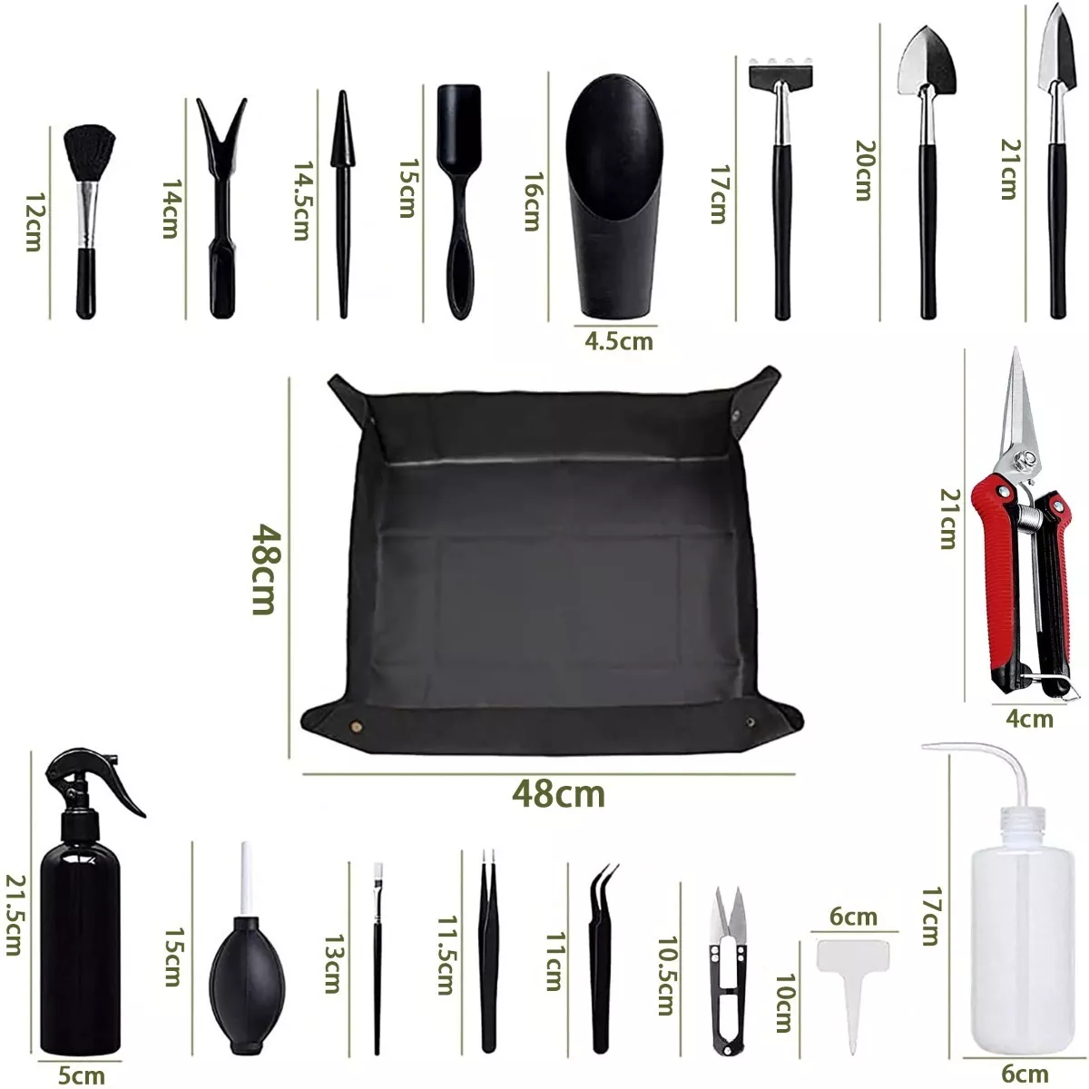 Herramientas Jardín Para Suculenta Con Tijeras De Podar 22pc