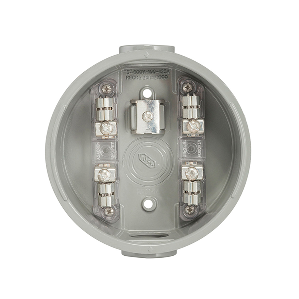 Base socket para medidor 100a 127v IUSA