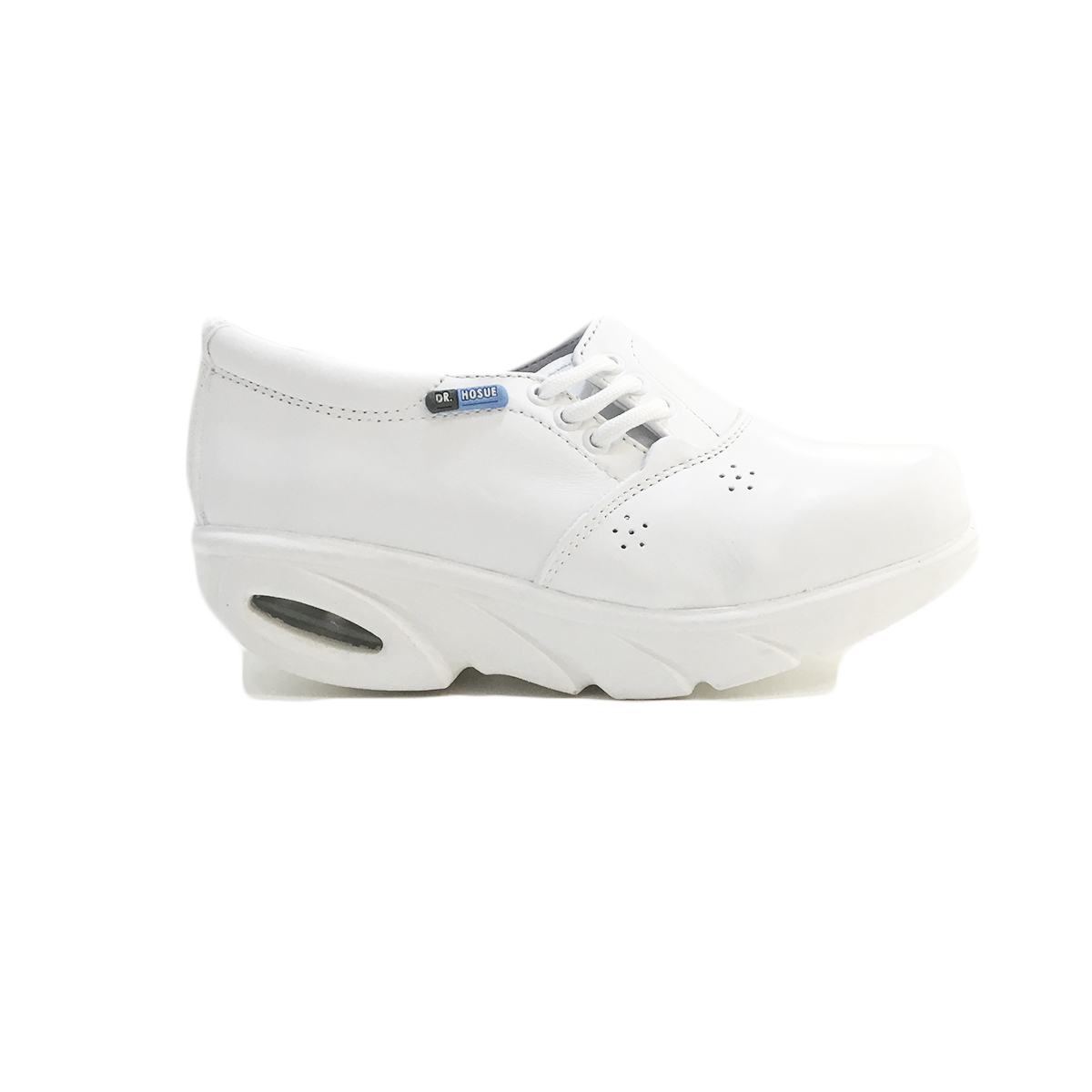 Zapatos Blancos De Enfermera Piel Dr. Hosue 8273 Válvula