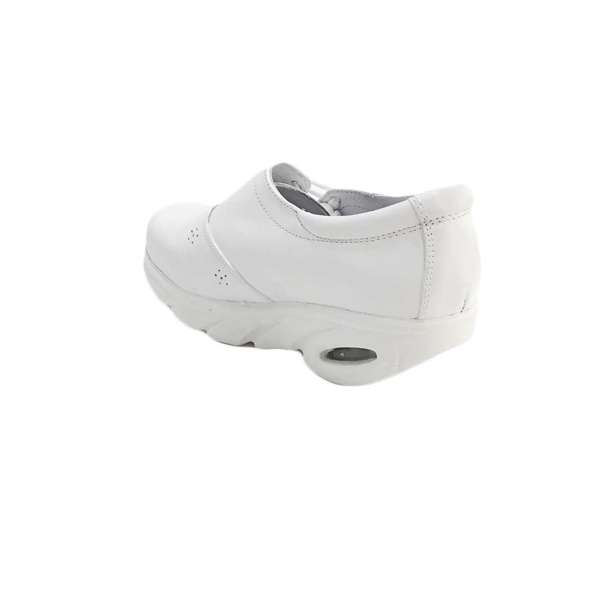 Zapatos Blancos De Enfermera Piel Dr. Hosue 8273 Válvula