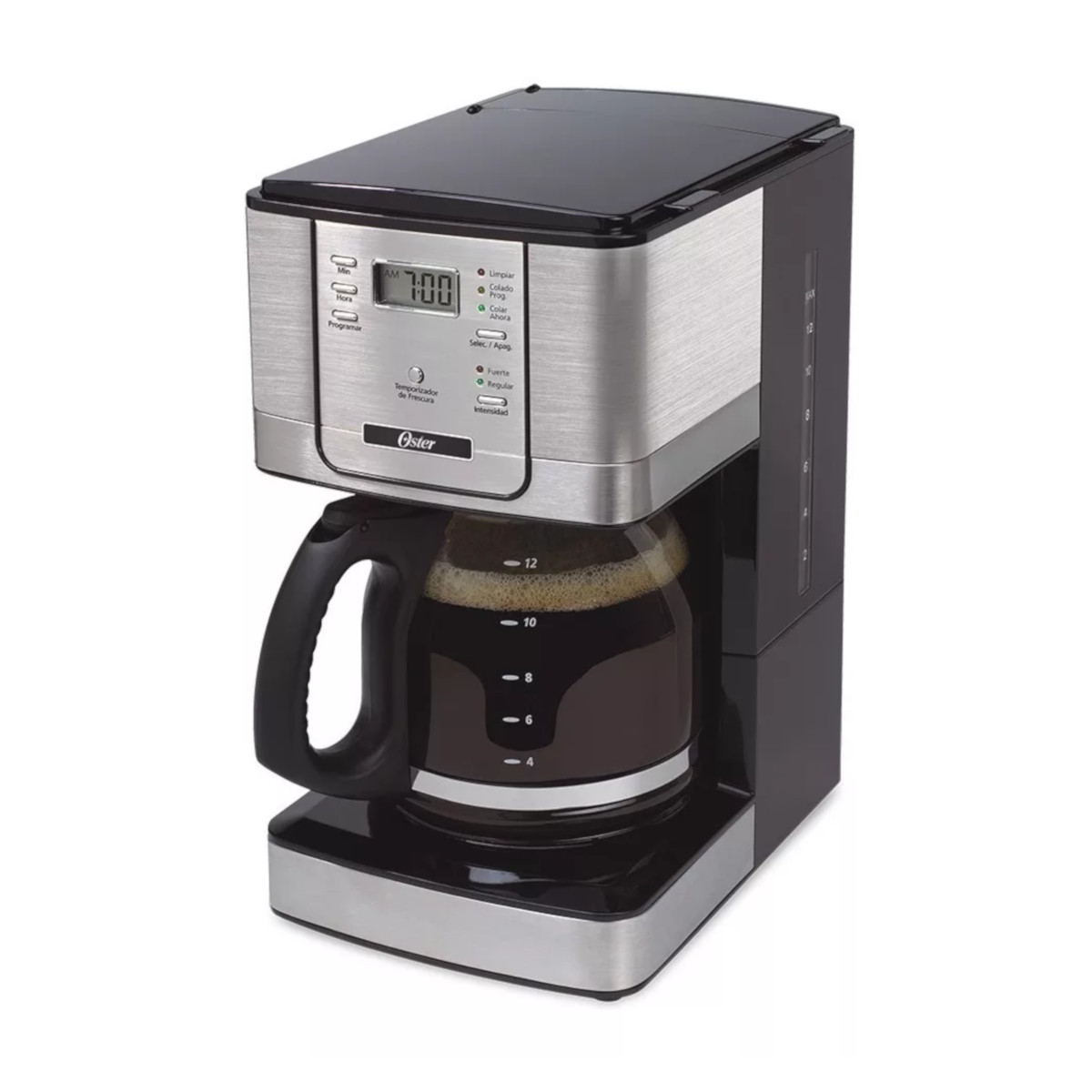 Cafetera Oster BVSTDC4401013 programable para 12 tazas 900 W
