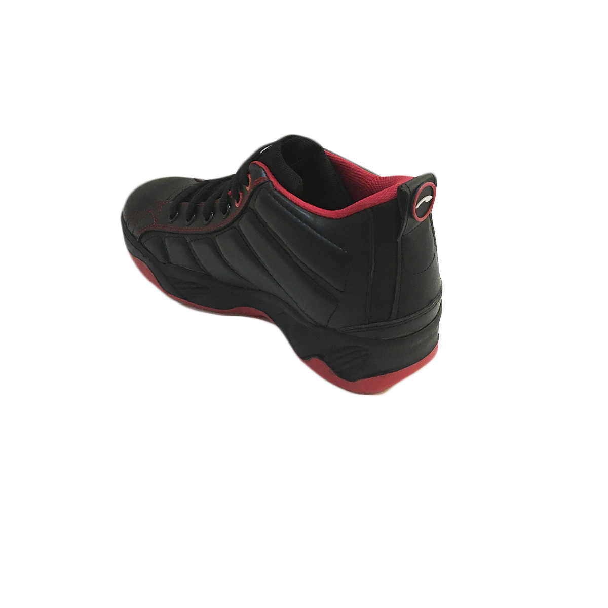 Tenis Negros Booster De Piel Bota