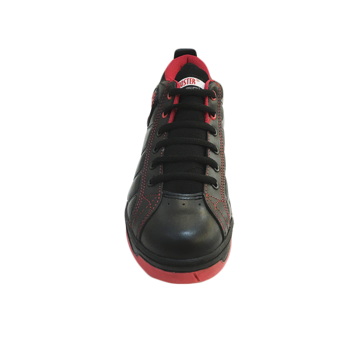Tenis Negros Booster De Piel Bota