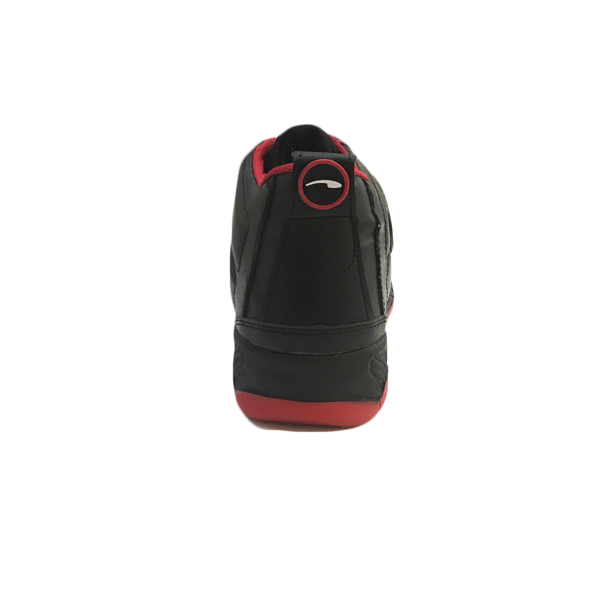 Tenis Negros Booster De Piel Bota