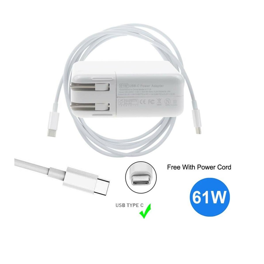 Cargador Para Huawei Matebook D14 D15 Tipo C 61w 20v 3.0a