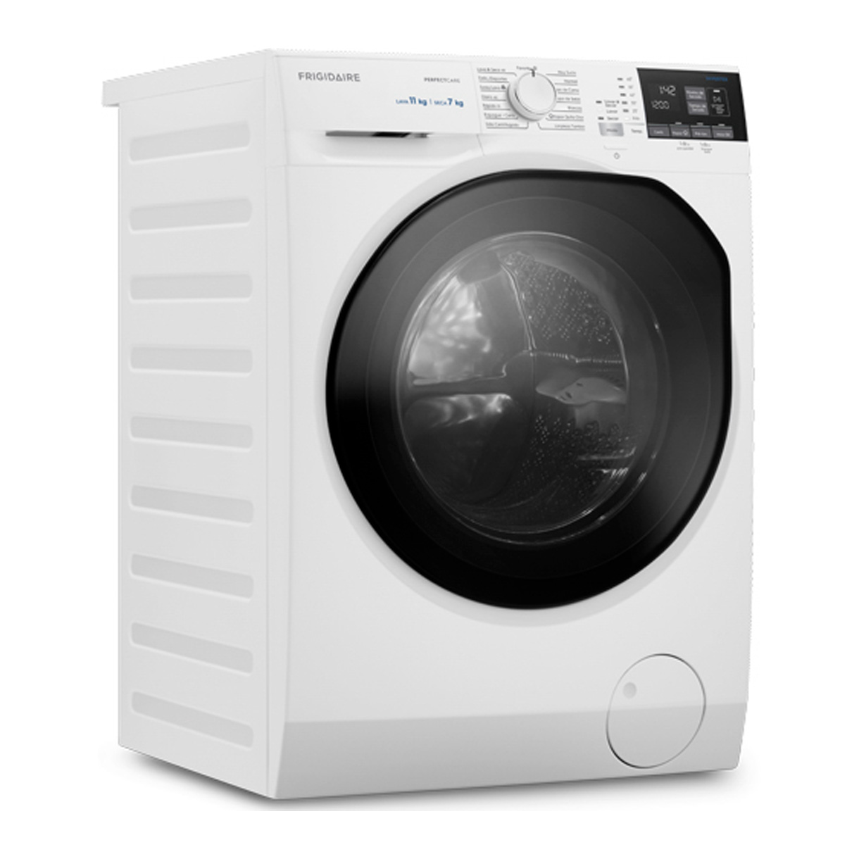 Lavasecadora Carga Frontal Frigidaire 11Kg 7Kg Perfect Care Blanca