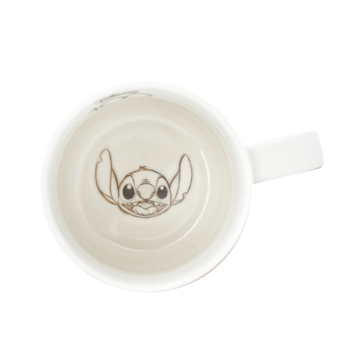 Fun Kids 1754-74 Juego de 4 tazas Porcelana Apilables Colección Disney 100 Spider Man, Stitch, Rapunzel y Baby Yoda 320ml 