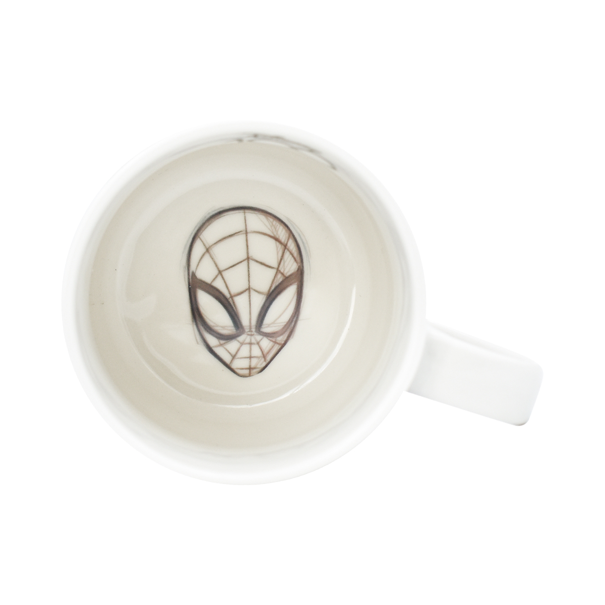 Fun Kids 1754-74 Juego de 4 tazas Porcelana Apilables Colección Disney 100 Spider Man, Stitch, Rapunzel y Baby Yoda 320ml 