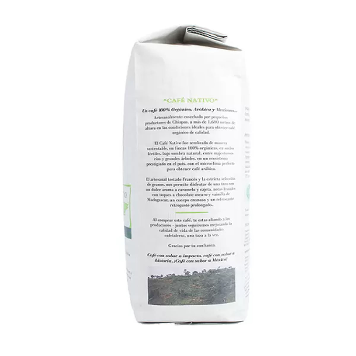 Café Orgánic Tostado Francés Grano Entero Coffee Farmers 1Kg