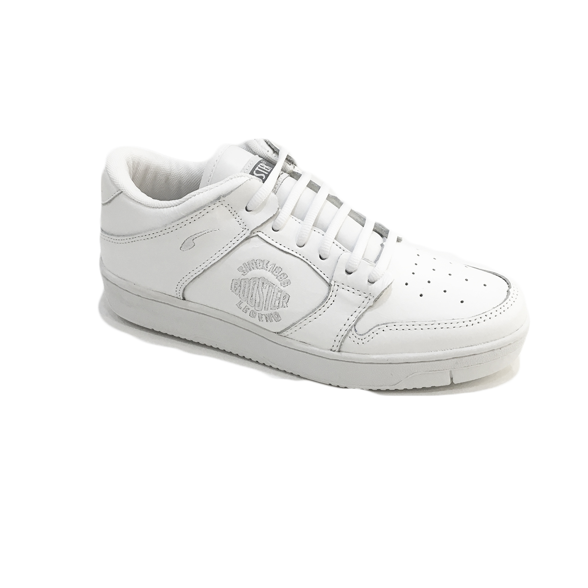 Tenis Blancos De Piel Booster Hombre 6000