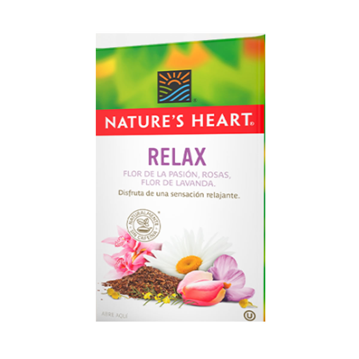 Té 4 sabores, 100 sobres de 1.5 g c/u Nature's Heart