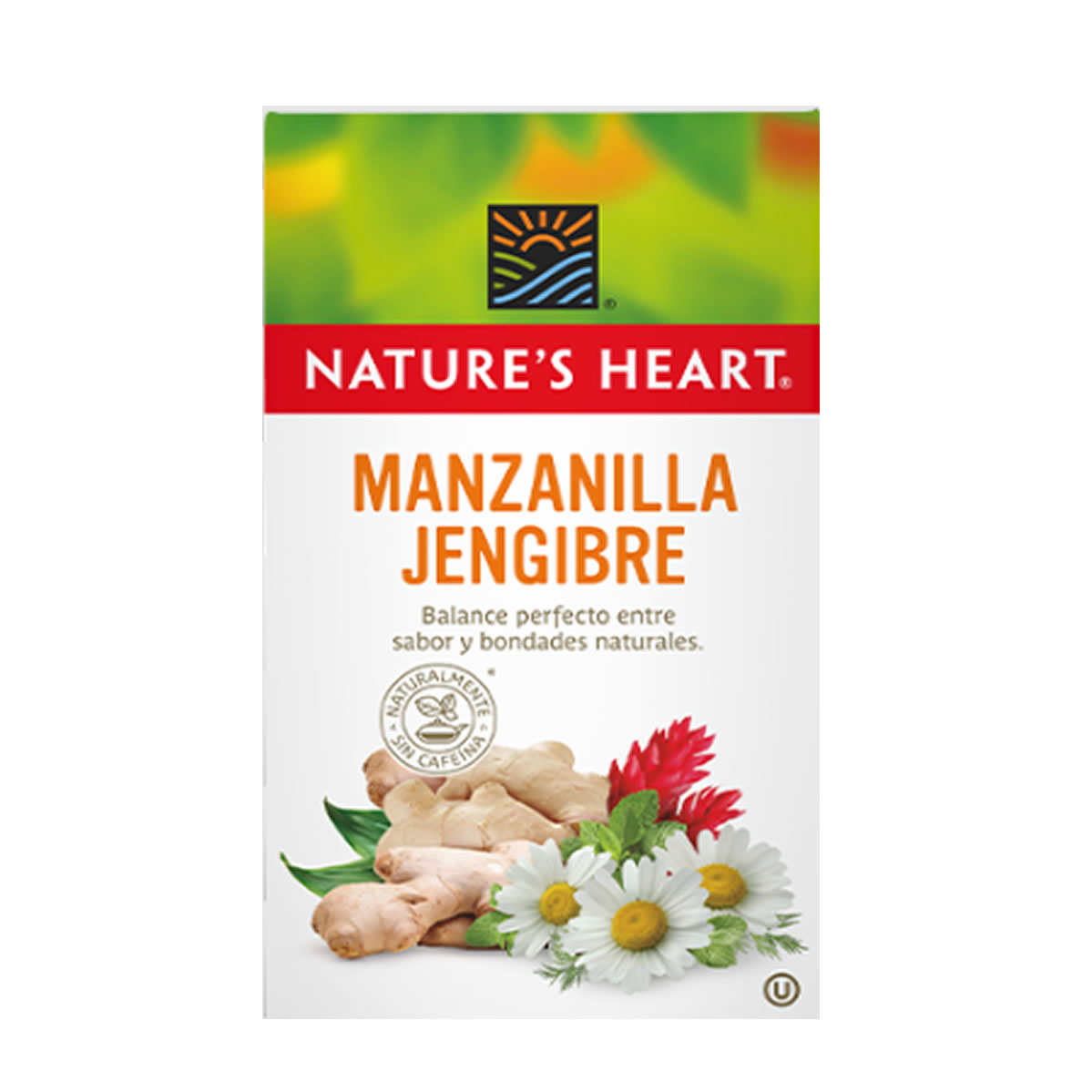 Té 4 sabores, 100 sobres de 1.5 g c/u Nature's Heart