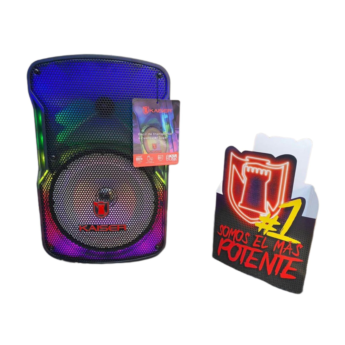 BOCINA KAISER KSW-1009 NEW BB 8" 25W RMS ENDY4