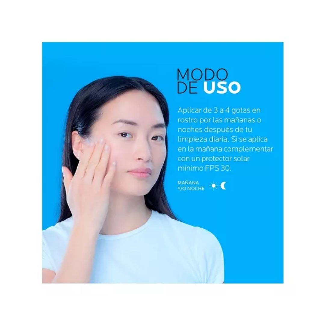 Sérum Ultra Concentrated Serum La Roche-Posay Effaclar noche para piel acneica de 30mL