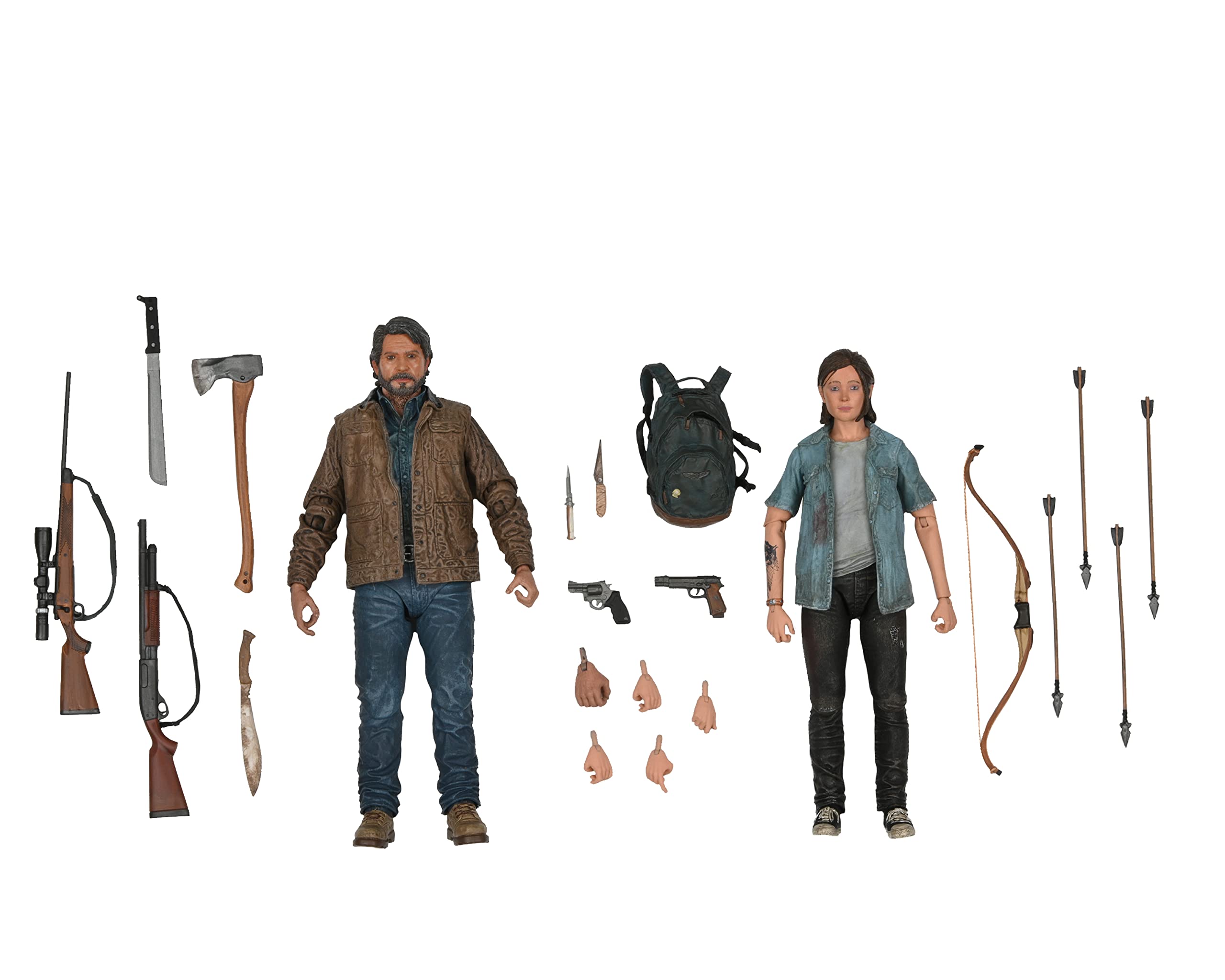 NECA The Last of Us - Joel & Ellie set