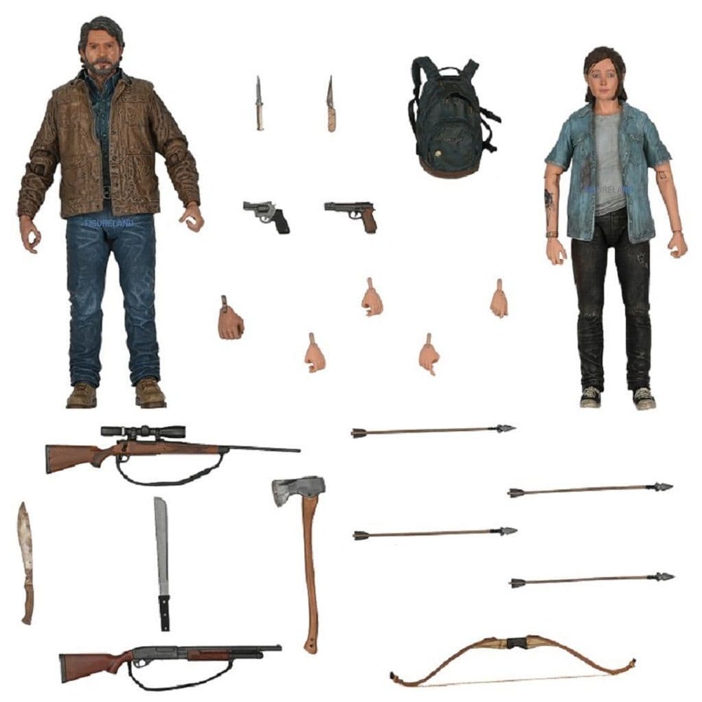 NECA The Last of Us - Joel & Ellie set