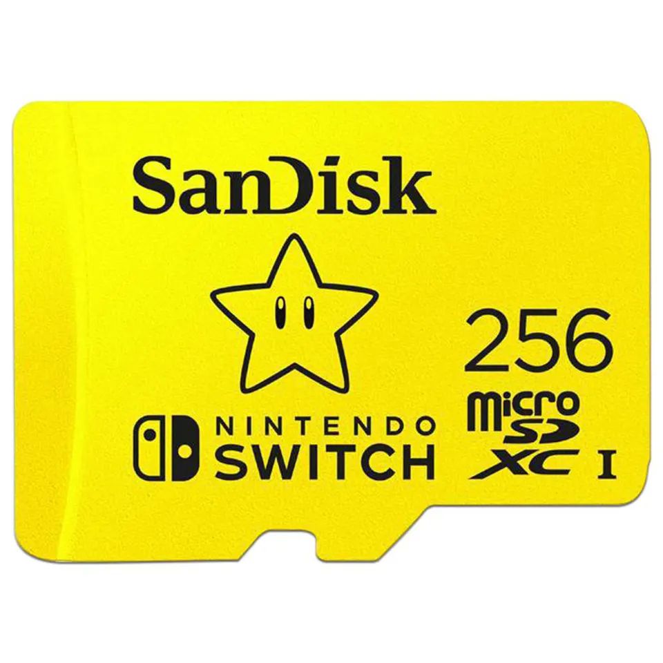 Sandisk Memoria Micro Sd 256gb 4k Nintendo Switch