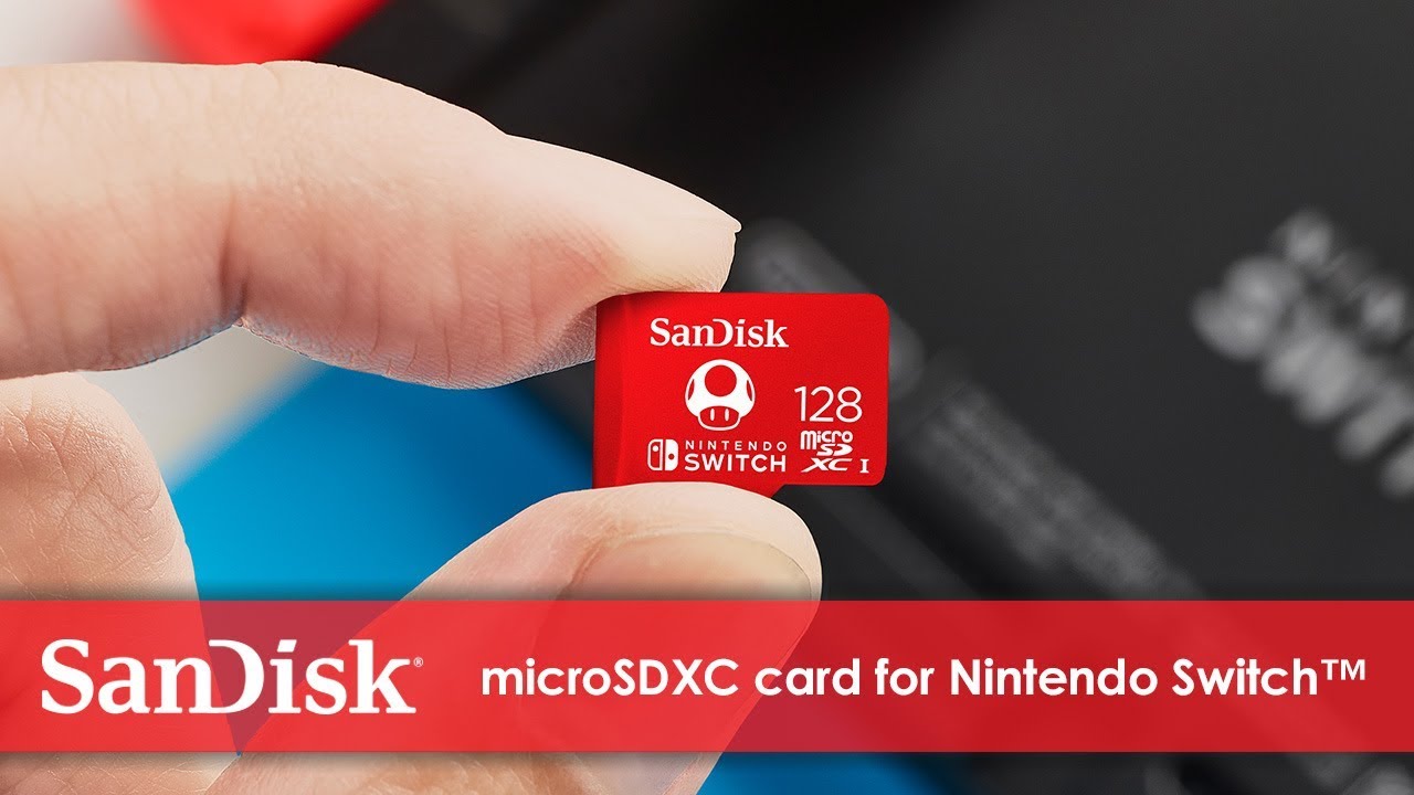 Sandisk Memoria Micro Sd 128gb 4k Nintendo Switch