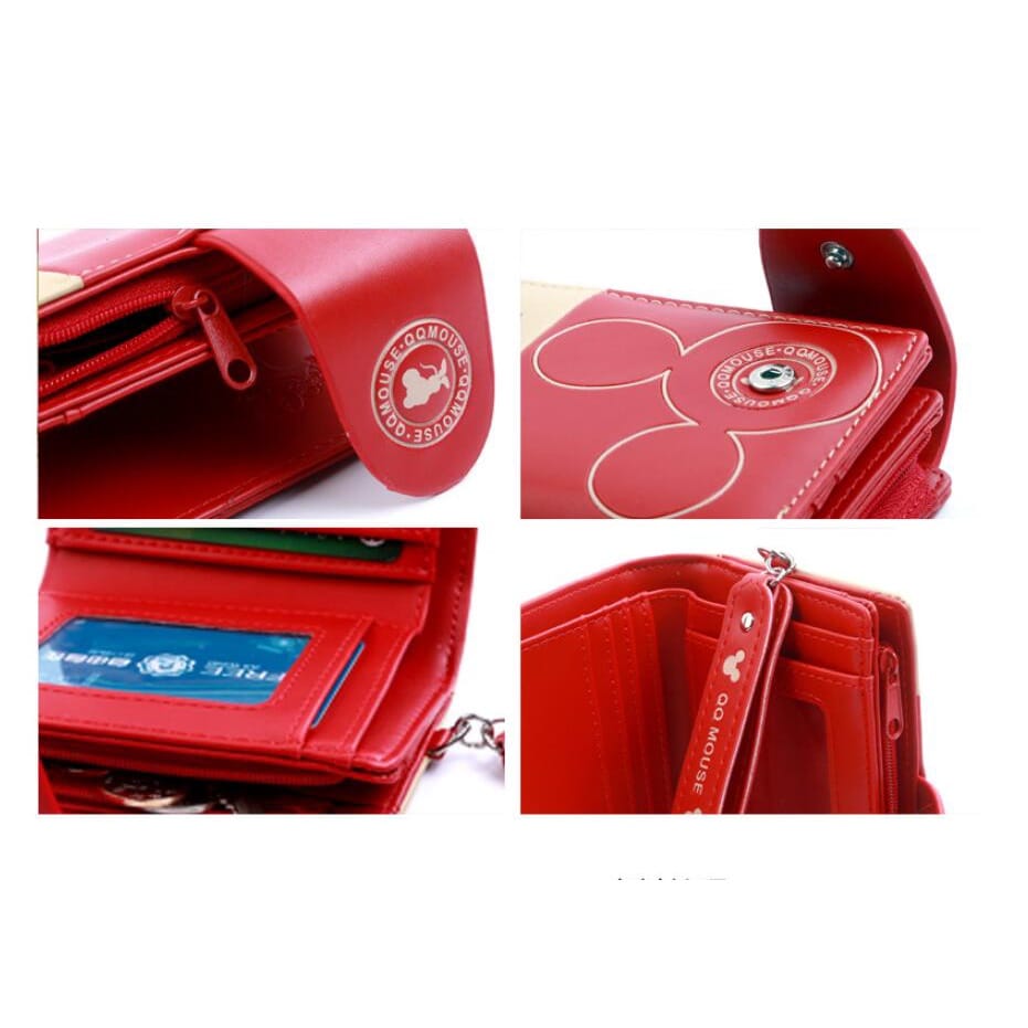 Cartera Corta, Billetera y Monedero QQ Mouse