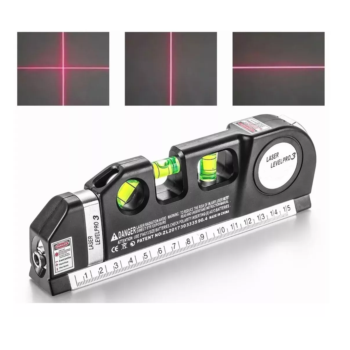 Nivel Láser Multiuso Con Burbuja Y 3 Modos Profesionales