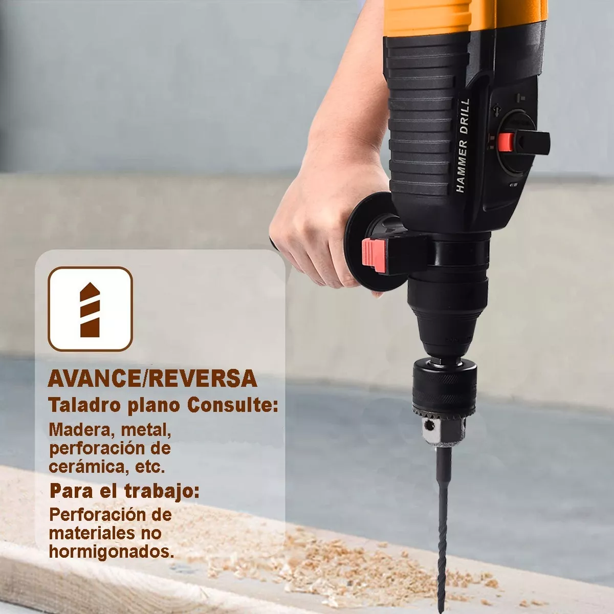 Rotomartillo Concelador Perforador Sds 1050w