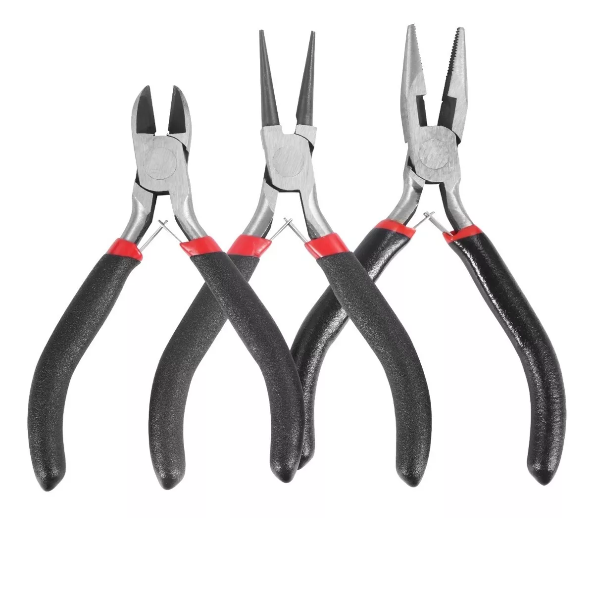 Kit De Herramientas Para Bisuteria Con Alicates Pinzas 8 Pzas