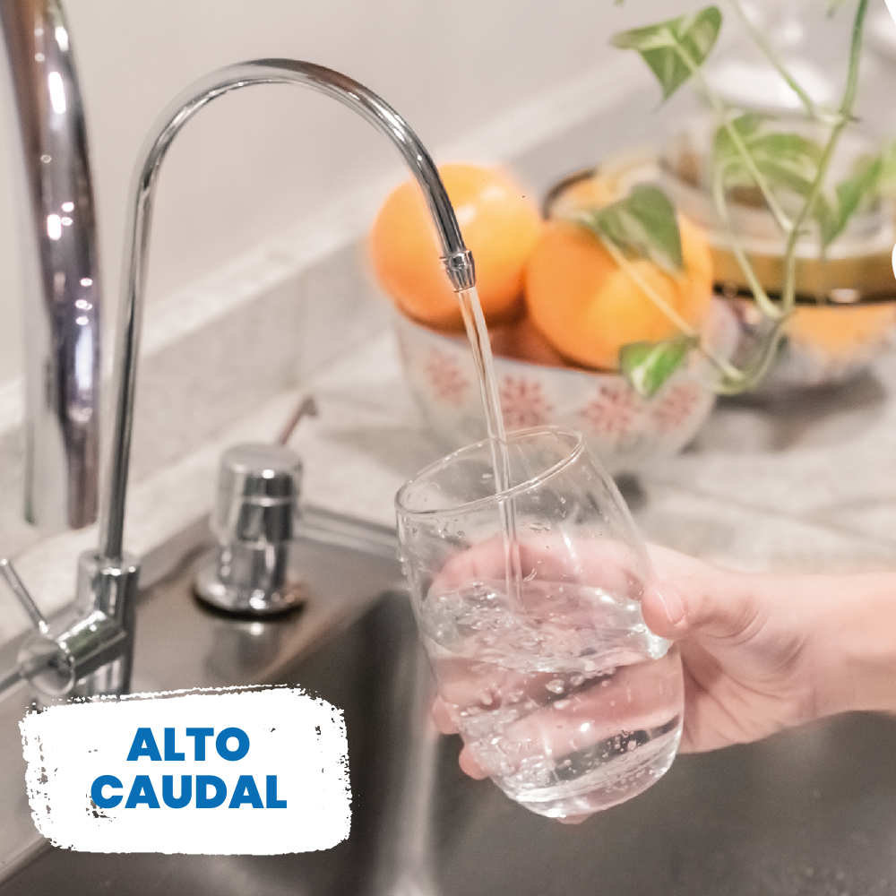 Filtro Purificador de Agua BAJO TARJA PURA Atlántico | Agua sin Arsenico y Metales Pesados | 