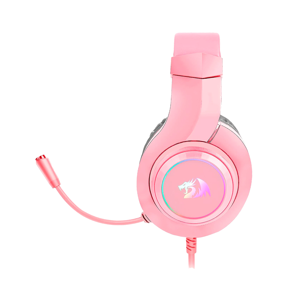 Audífonos Redragon Hylas Rosa H260P