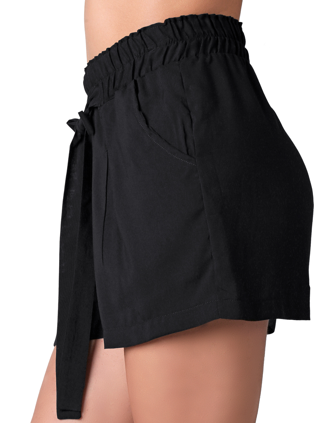 Short Mujer Stfashion Negro 60404200 Rayón 