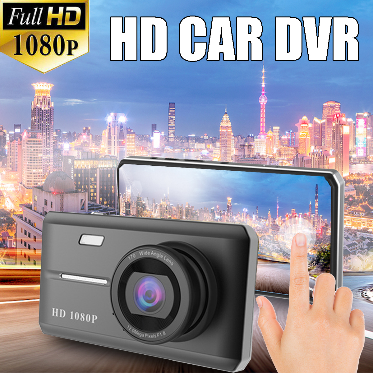 Vehicle BlackBOX DVR Dual Lens.