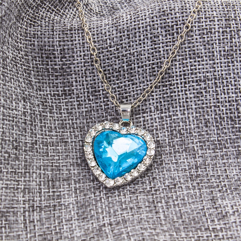 Collar Con Dije Corazon Del Oceano Titanic