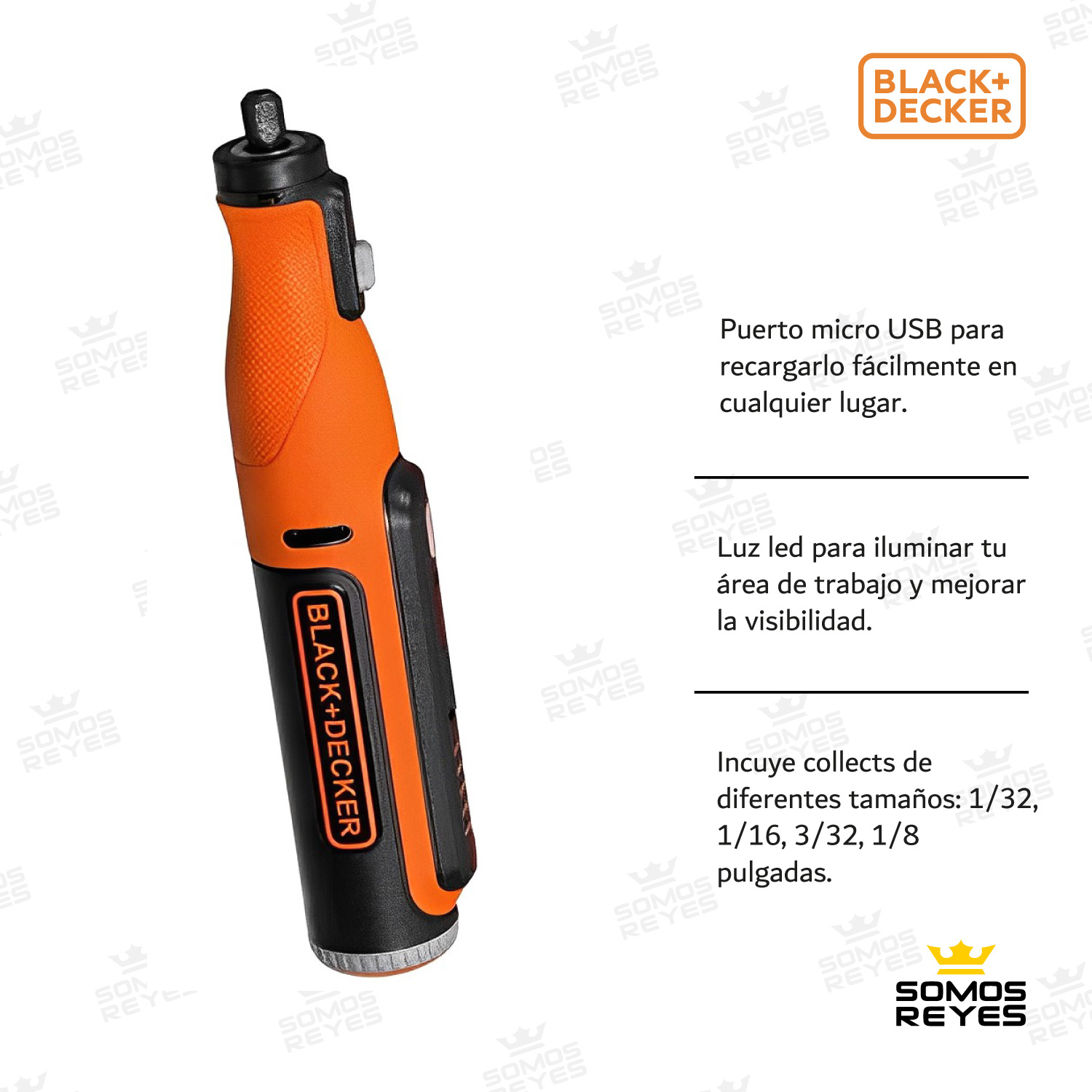 Mototool Inalambrico 5 Velocidades 35 Accesorio Black Decker 