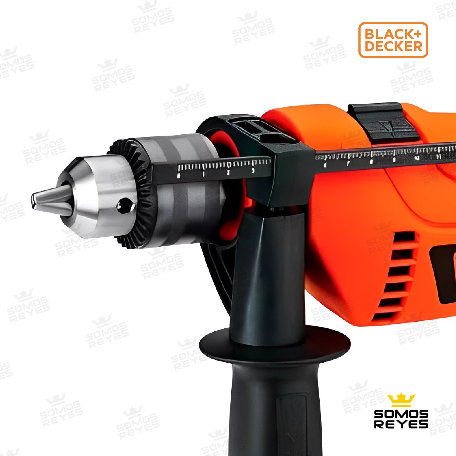 Taladro Percutor 650 W + Estuche HD650K Black And Decker 