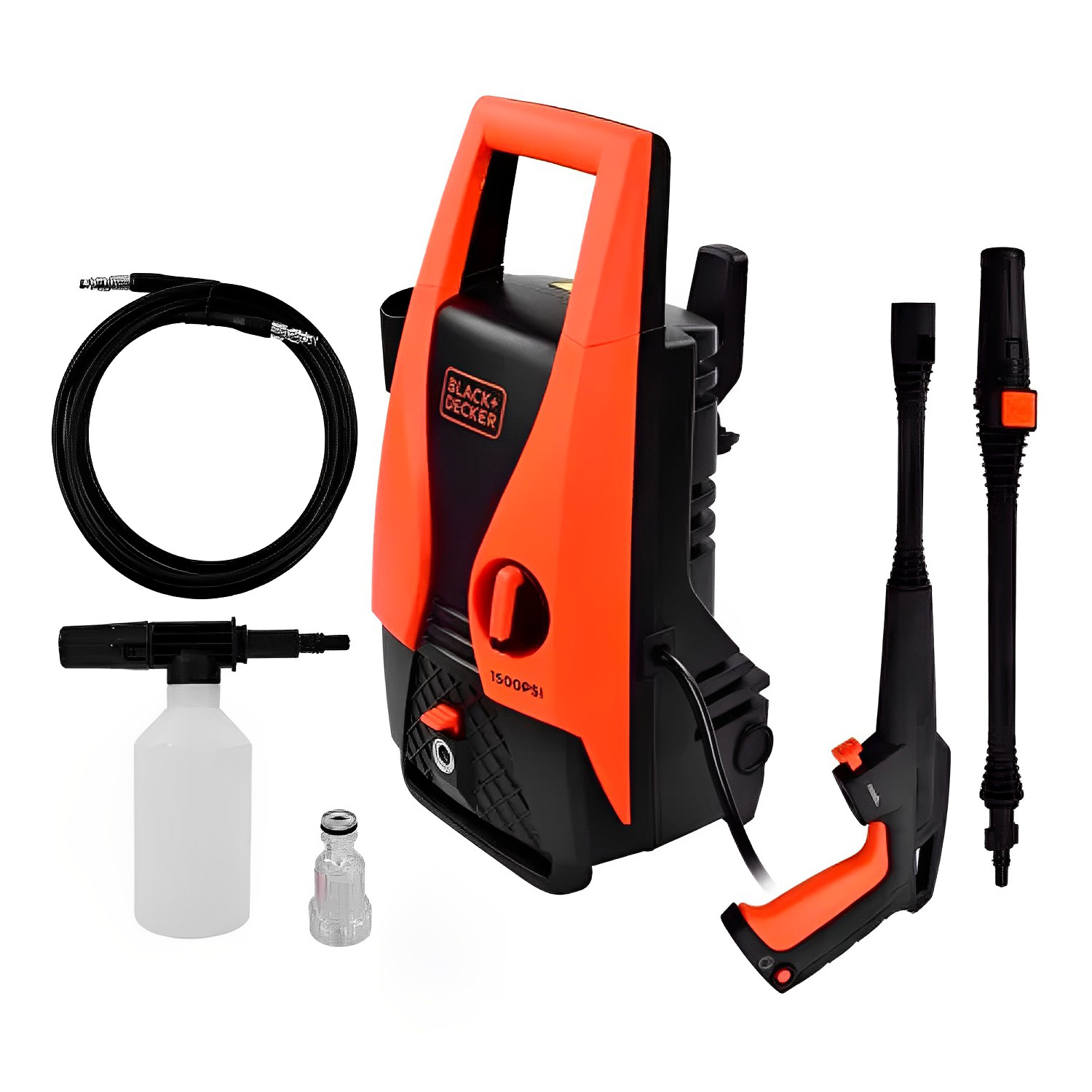 Hidrolavadora Electrica Portatil 1400w 1500 Psi Black Decker 